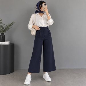 شلوار زنانه واید لگ مجلسی 2