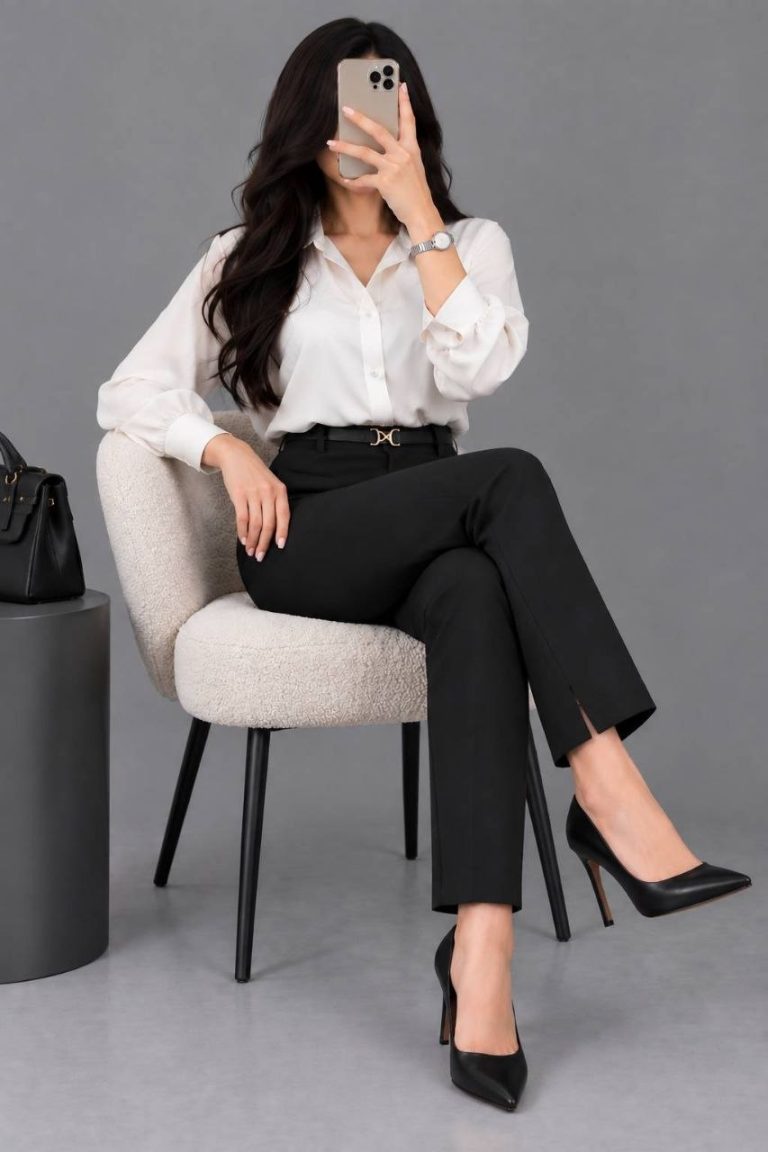 شلوار زنانه چاکدار 1